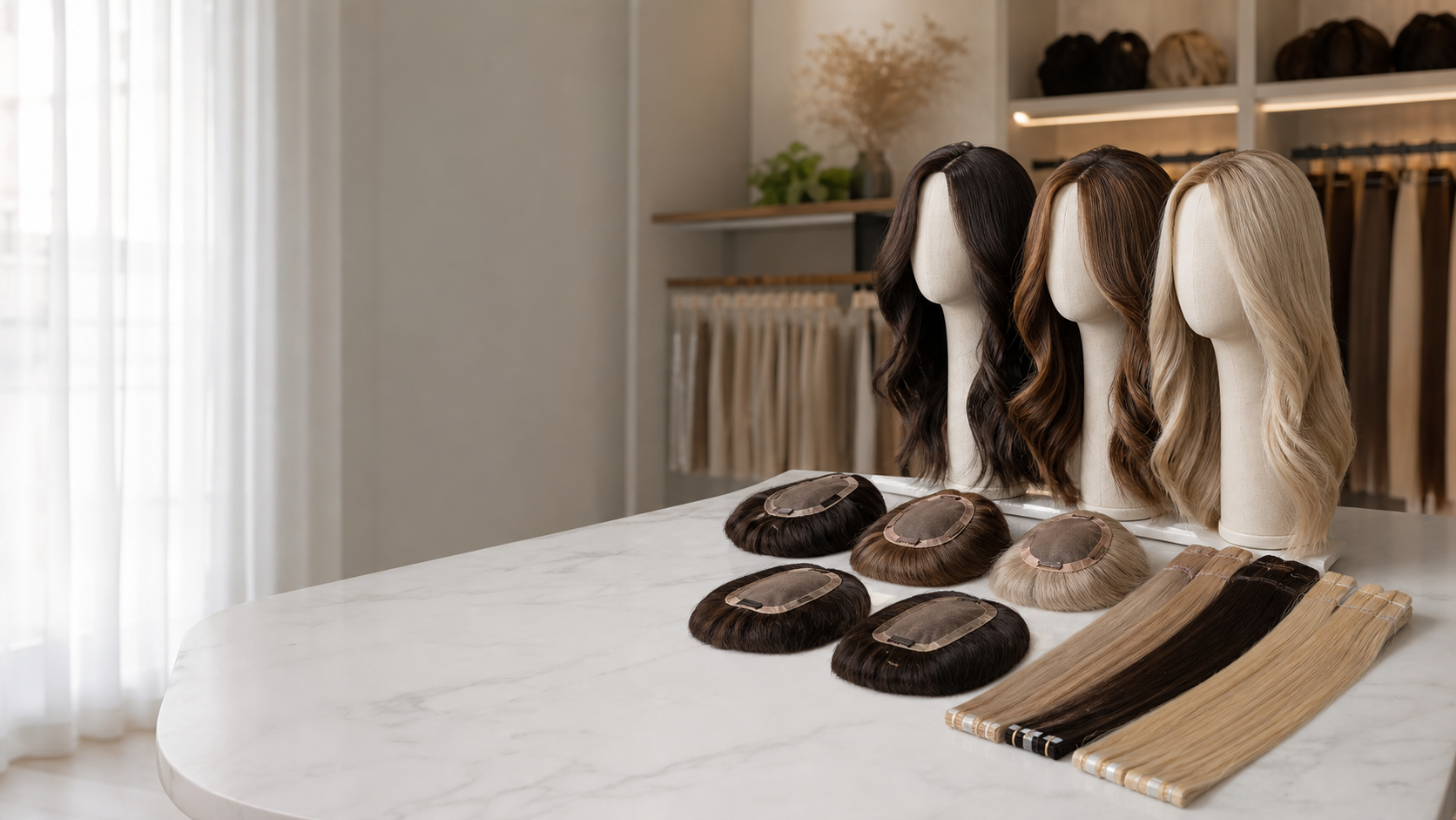 Women Hair Topper