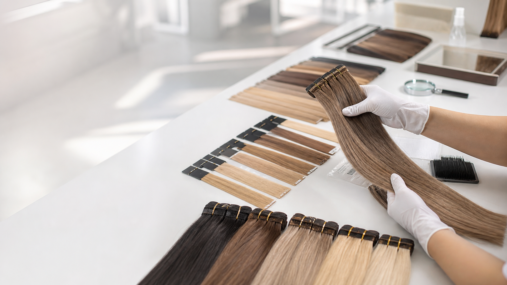 From Factory to Salon: The Journey of Raw Hair Extensions